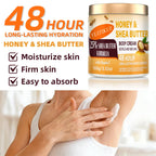 YUITIKUE 25% Shea Butter Body Cream 100g Honey Vitamin E Moisturizer