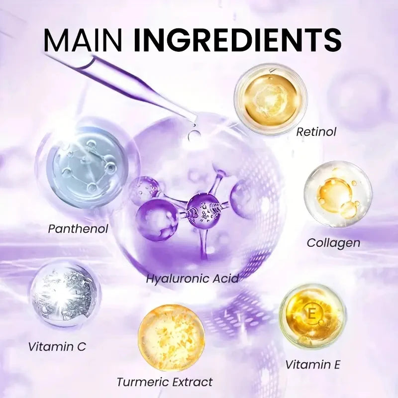2 Minute Facial Lift Cream with Retinol Hyaluronic Acid and Collagen - 5