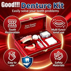Full Mouth Silicone Dentures Set with Storage Case