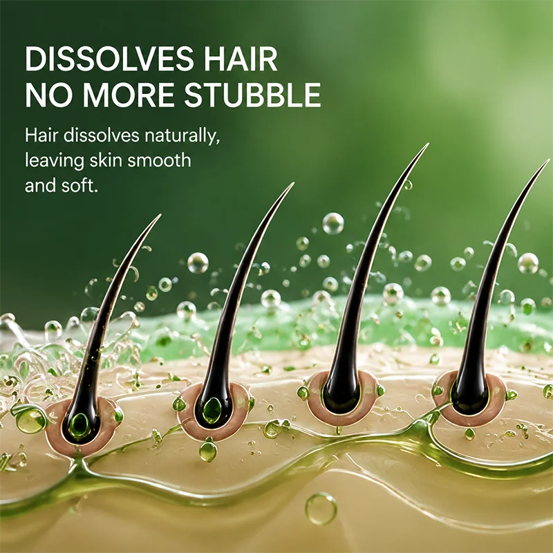 YUITIKUE Aloe Vera Hair Removal Cream Painless Smooth Skin Formula