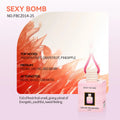 Car Air Freshener Hanging Perfume Diffuser Natural Flower Fragrance