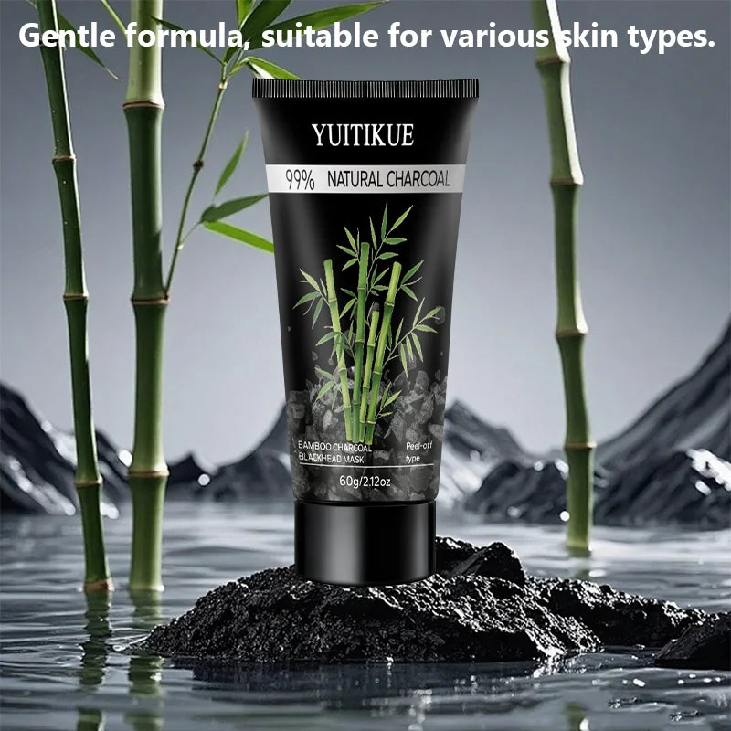YUITIKUE Bamboo Charcoal Blackhead Mask Deep Cleansing Peel Off Mask - 10