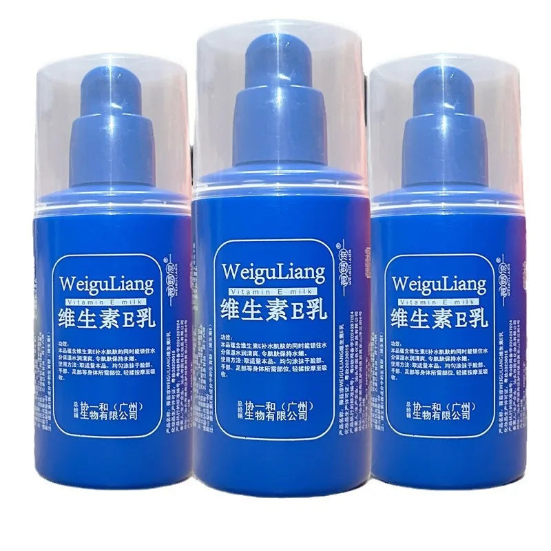 WeiguLiang Vitamin E Milk Moisturizing Body Lotion and Hand Cream 3 Pack