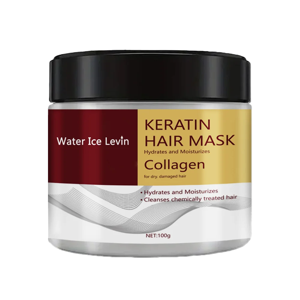 Collagen Keratin Hair Mask Moisturizing Conditioner for Damaged Hair 100g