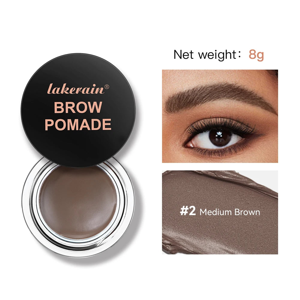 Long-Lasting Waterproof Eyebrow Pomade for Natural Definition - 25