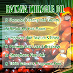 Batana Oil Hair Growth Treatment Natural Split End Repair Serum