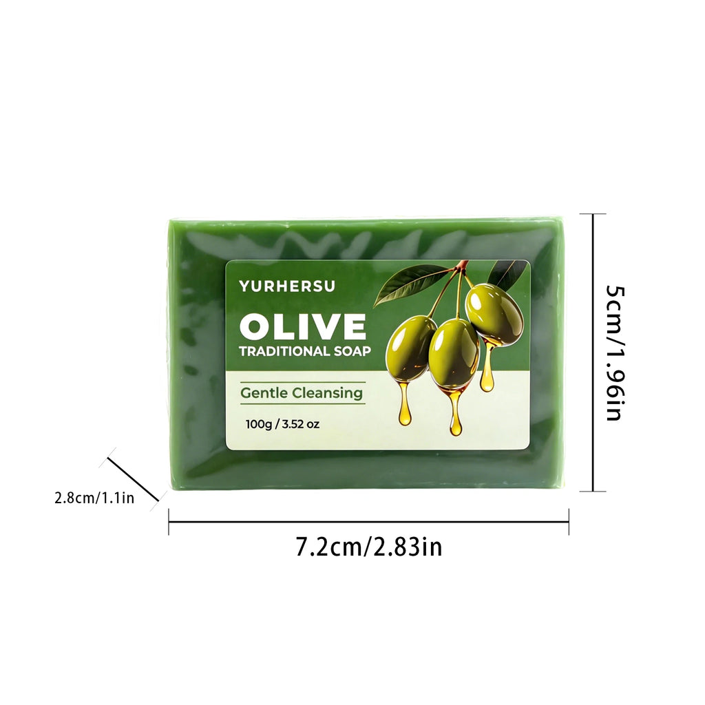 Handmade Olive Oil Soap Moisturizing Bar for Face Body and Hair
