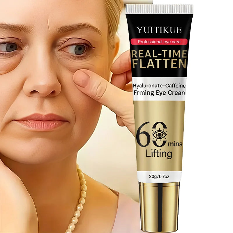 YUITIKUE 60 Min Eye Lift Cream Caffeine Dark Circle Firming Treatment