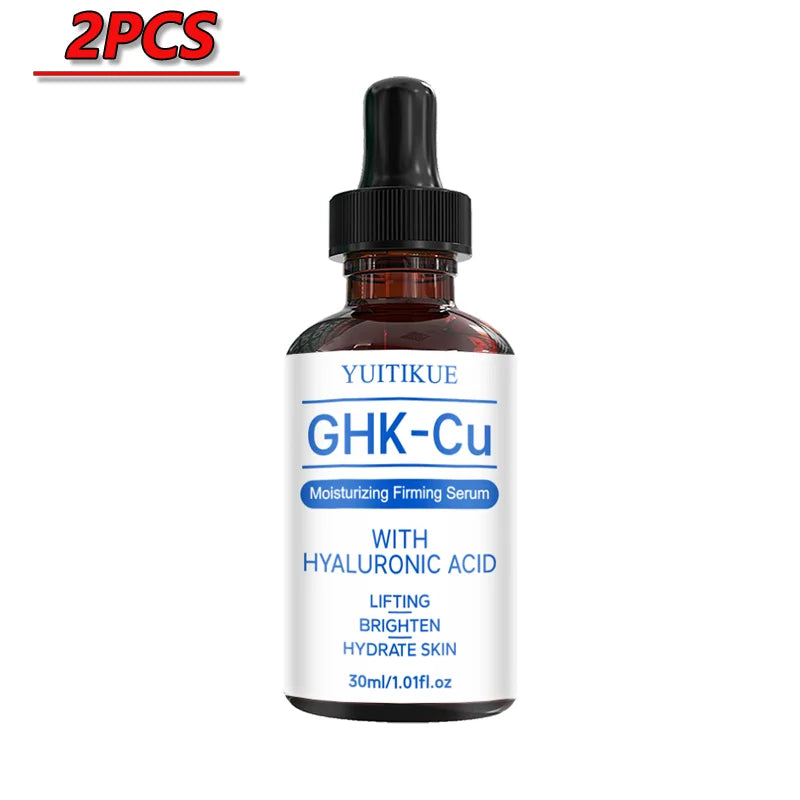 YUITIKUE GHK-Cu Hyaluronic Acid Face Serum Firming Hydrating Treatment - 18