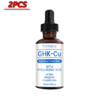 YUITIKUE GHK-Cu Hyaluronic Acid Face Serum Firming Hydrating Treatment