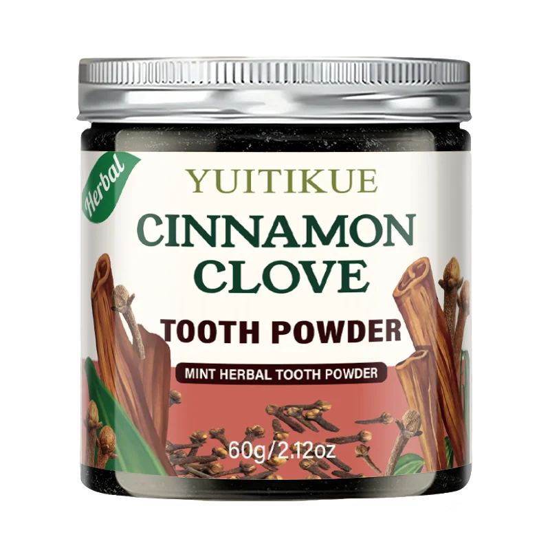 Yuitikue Cinnamon Clove Tooth Powder Natural Herbal Teeth Cleaning 60g - 14