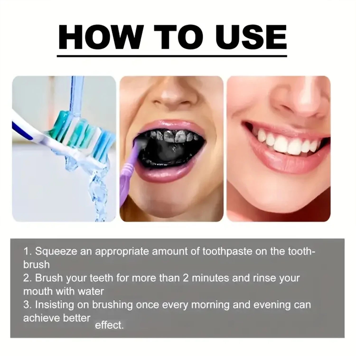 Nano Hydroxyapatite Whitening Toothpaste Deep Cleaning Mint Formula - 2