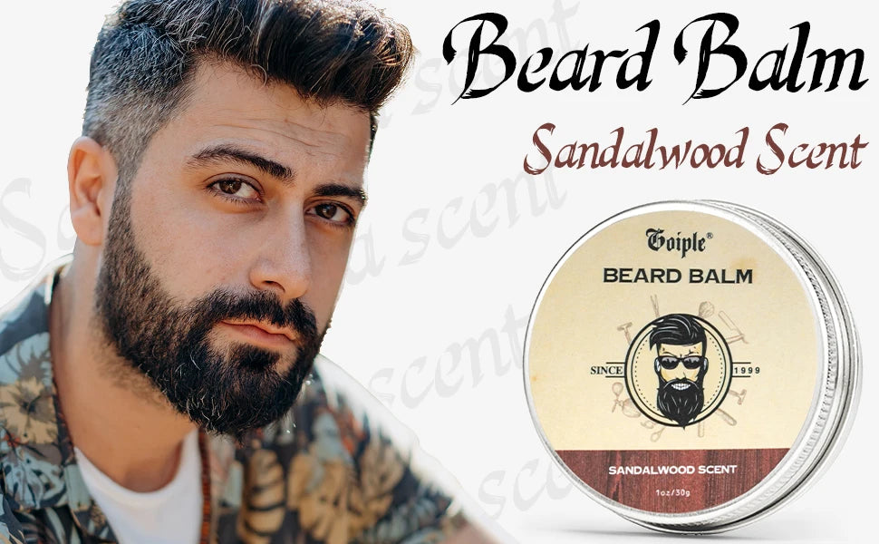 Goiple Beard Growth Care Kit Grooming Set for Men