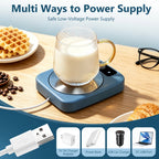 Electric Desktop Mug Warmer for Coffee and Tea
