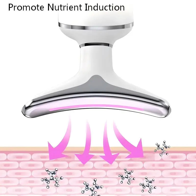 LED Red Light Facial and Neck Sculpting Massager