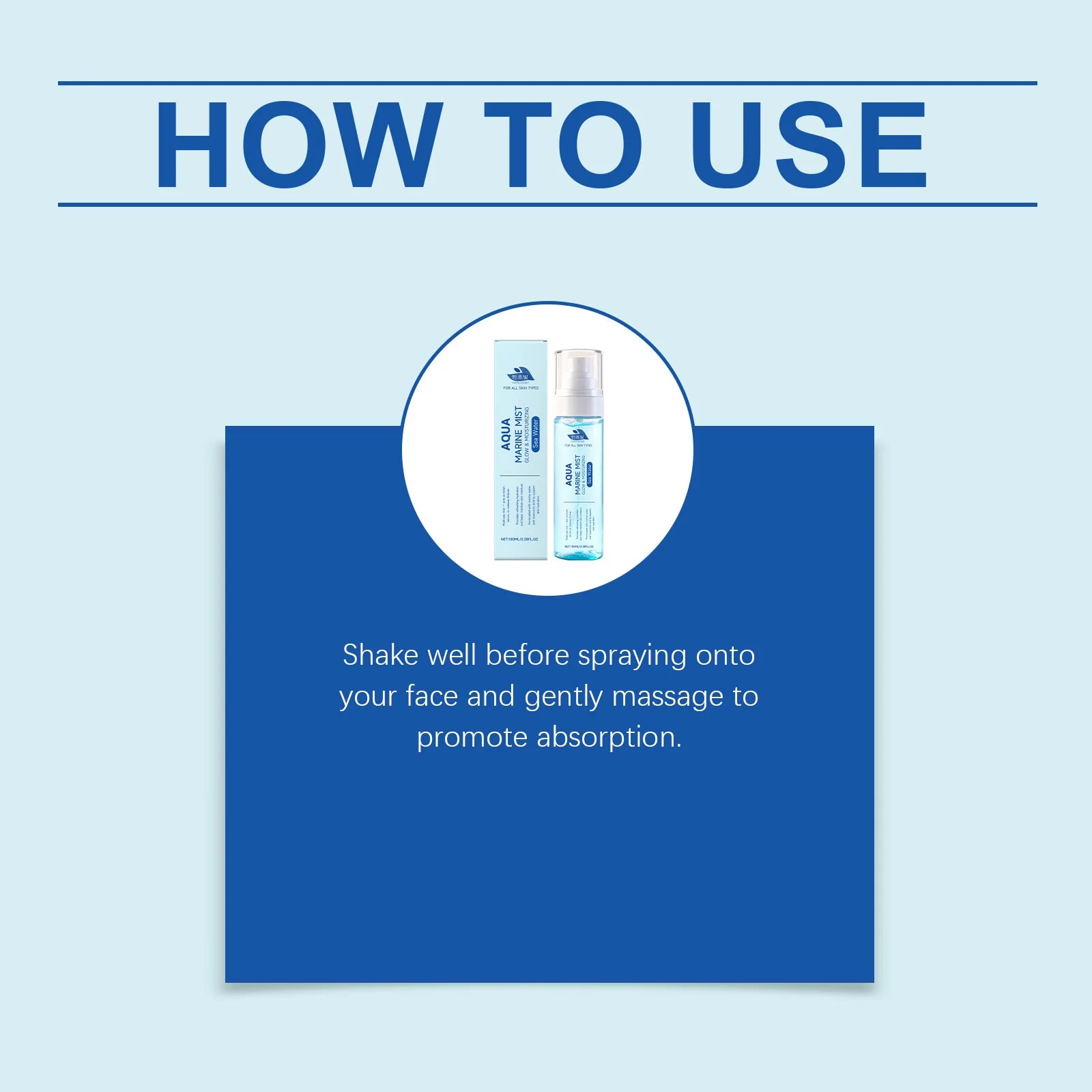Hydrating Sea Water and Hyaluronic Acid Face Mist - 12