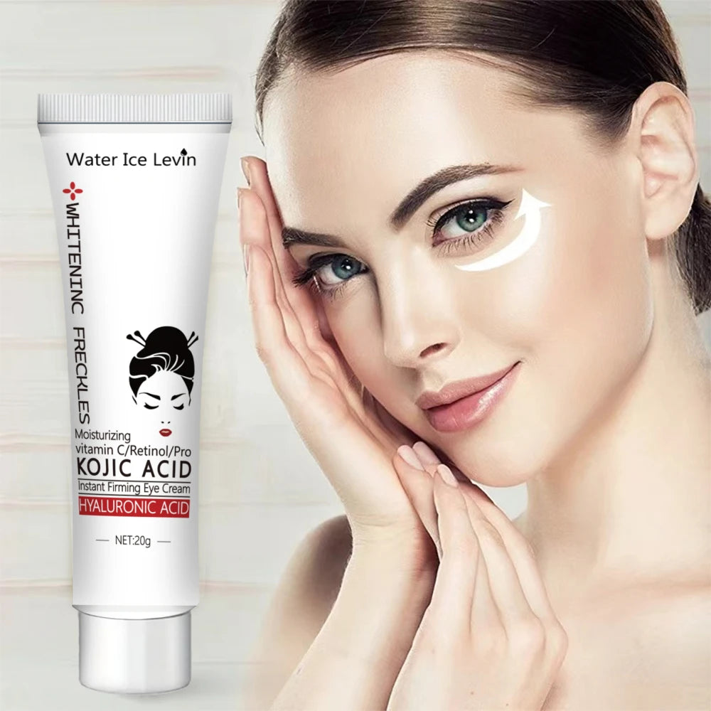Kojic Acid Eye Cream for Dark Circles and Anti Aging Eye Bags - 9