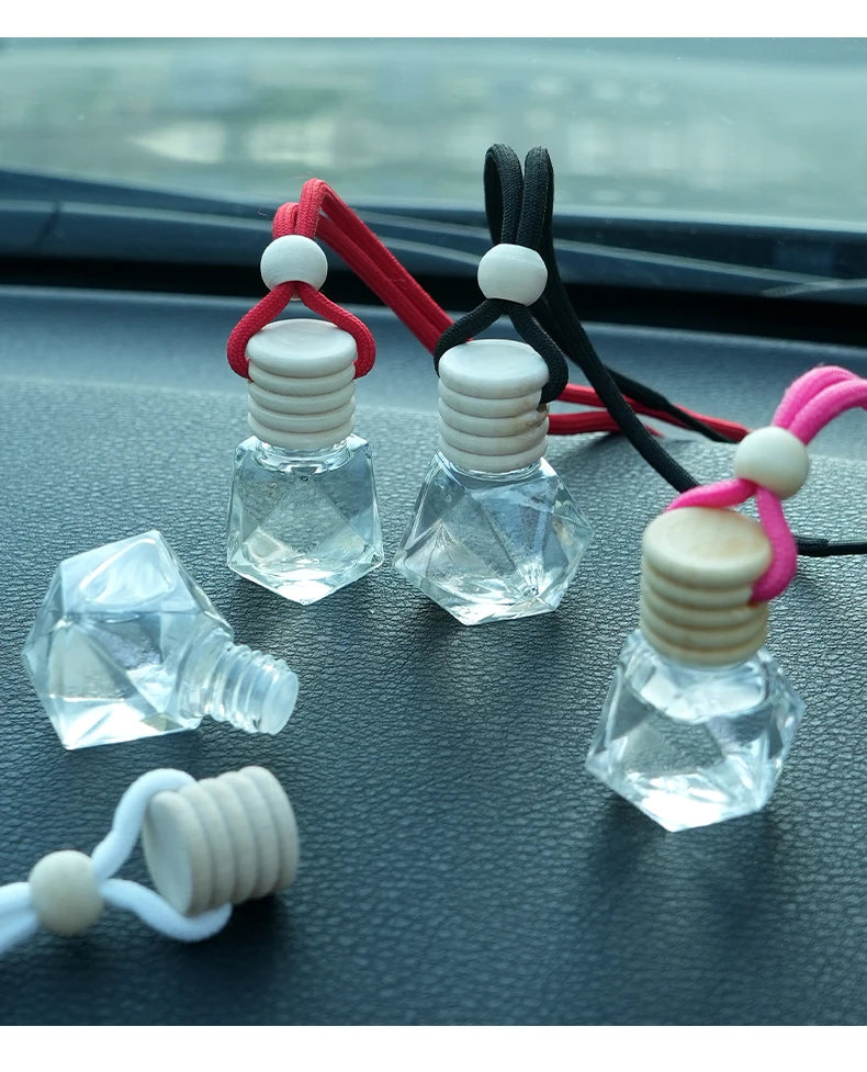 4 Pack Car Air Freshener Hanging Perfume Diffuser Odor Eliminator