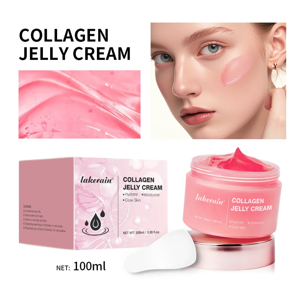 Collagen Jelly Face Cream for Skin Firming and Hydration