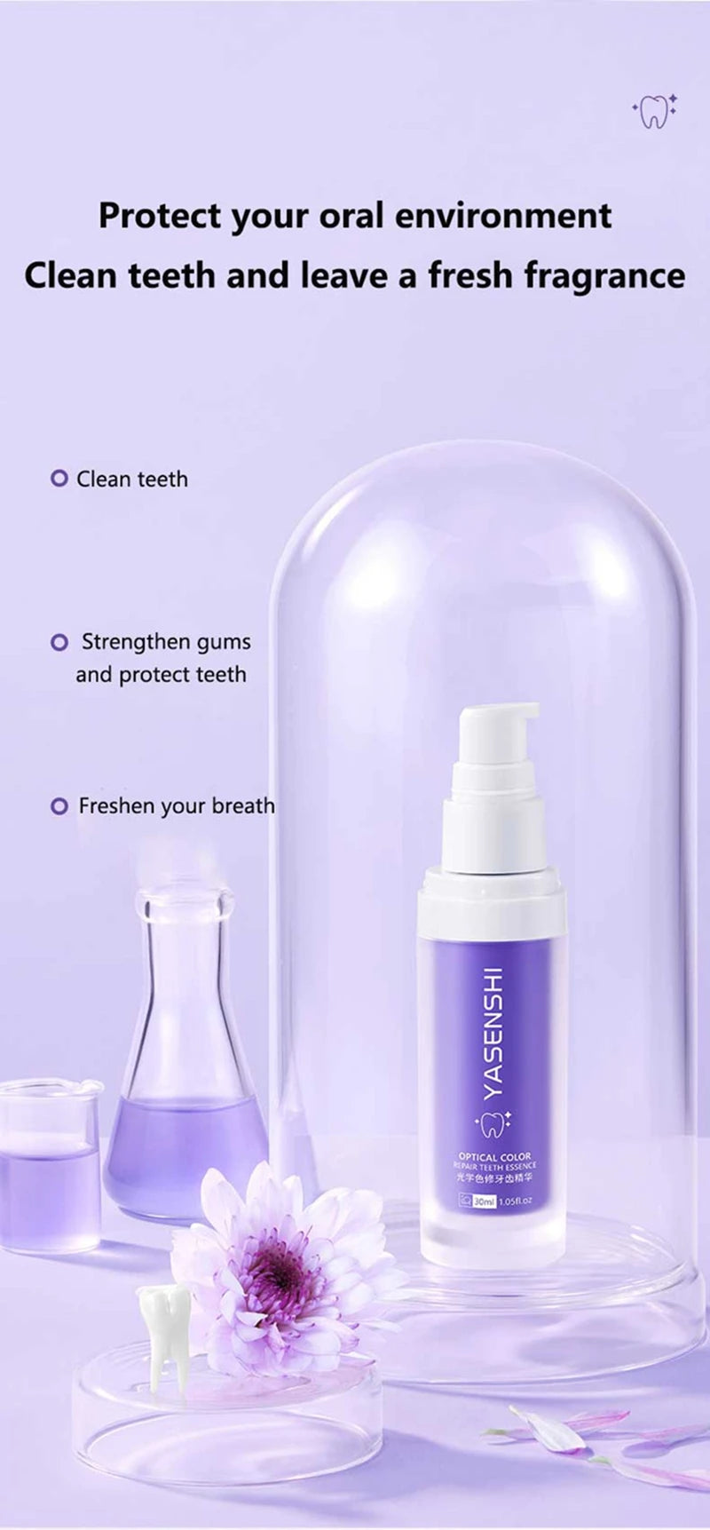 Brightening Teeth Whitening Foam for Oral Hygiene and Stain Removal - 12