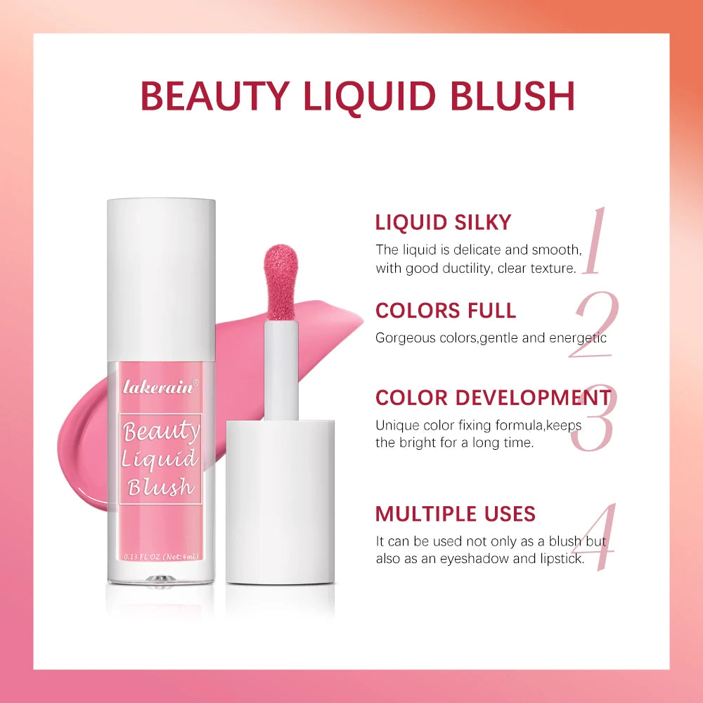 Long-Lasting Liquid Blush for Natural Glowing Makeup - 3