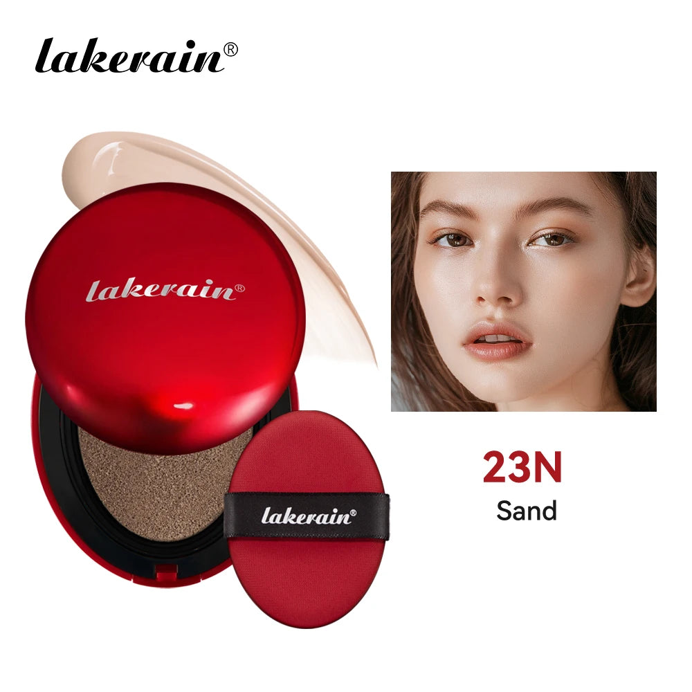 Sunscreen Cushion Foundation for Flawless Semi-Matte Coverage - 27