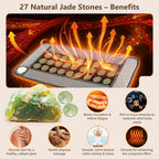 Jade Stone Electric Heating Pad for Pain Relief