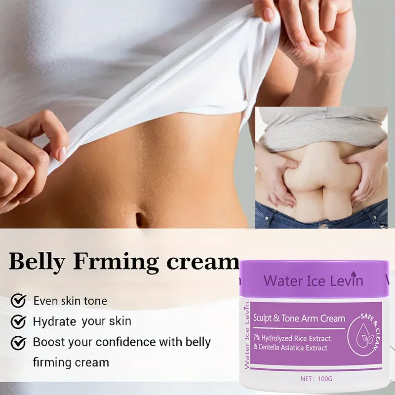 Water Ice Levin Arm Firming Cream Rice Extract Skin Tightening 100g