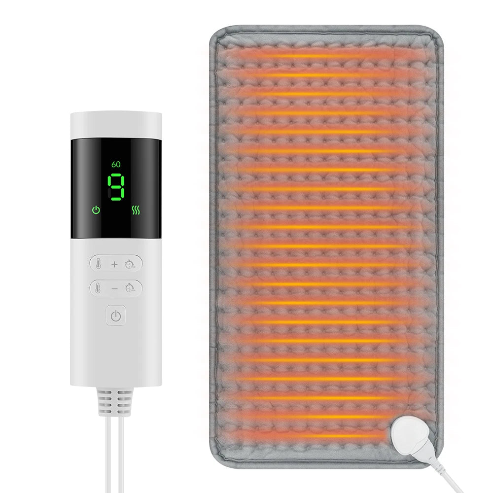Electric Heating Pad for Back Pain Relief and Muscle Relaxation - 1