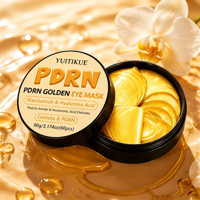 YUITIKUE PDRN Gold Eye Mask Anti Aging Dark Circle Remover Patches