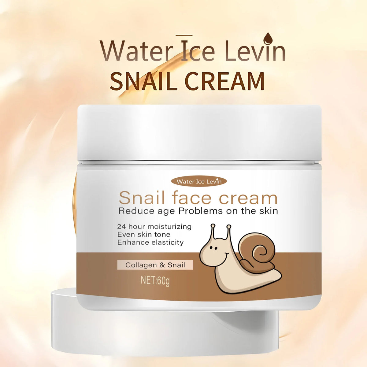 Snail Collagen Face Cream Anti Aging Retinol Moisturizer 60g
