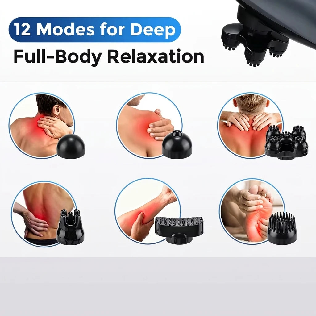 Electric Handheld Full Body Percussion Massager