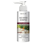 Rice Water Shampoo with Biotin and Keratin for Hair Strengthening