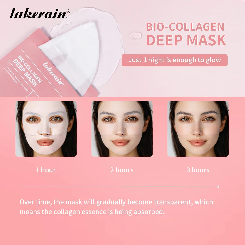Bio-Collagen Deep Hydrating Face Mask for Pore Tightening