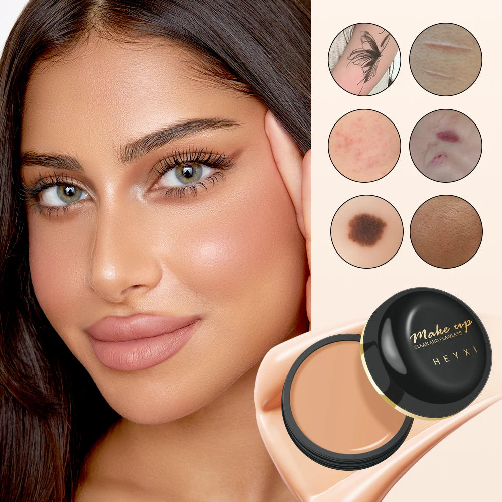 HEYXI Waterproof Concealer Cream Natural Finish Face Makeup