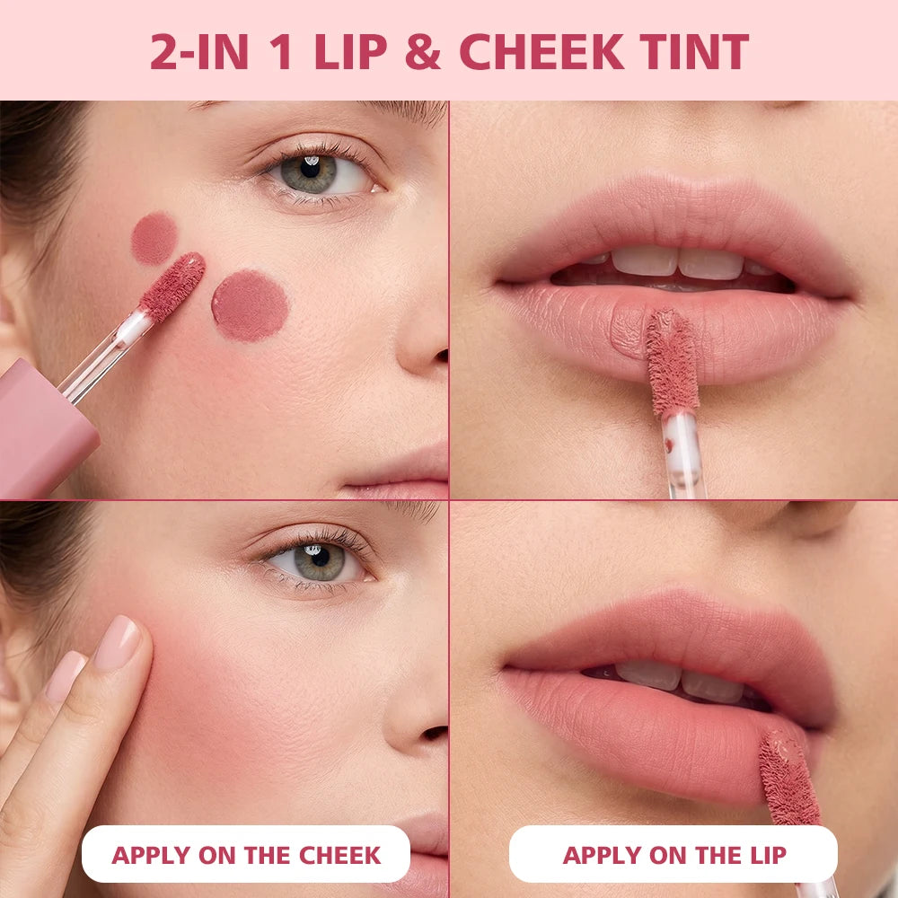 Velvet Matte Lip and Cheek Tint - 3