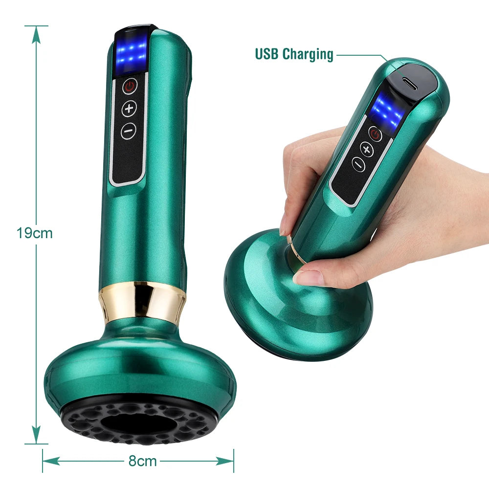 Electric Cupping and Gua Sha Massage Device