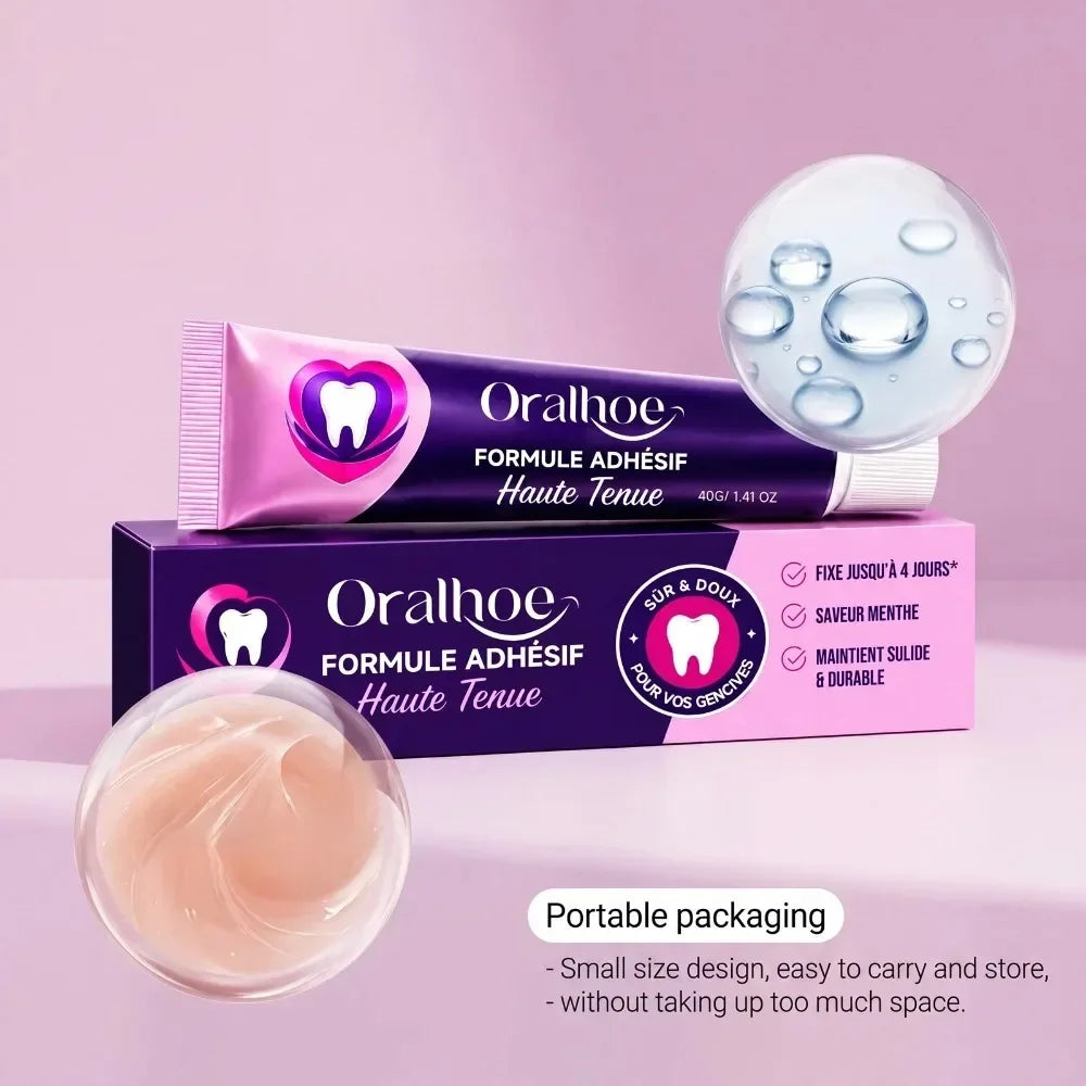 Silicone Denture Adhesive Reline Cushion for Secure Fit - 12