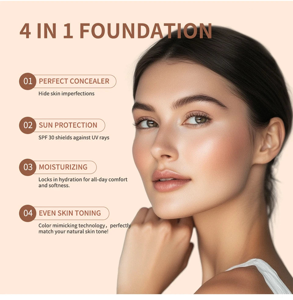 Color Changing 4-in-1 Foundation with SPF 30