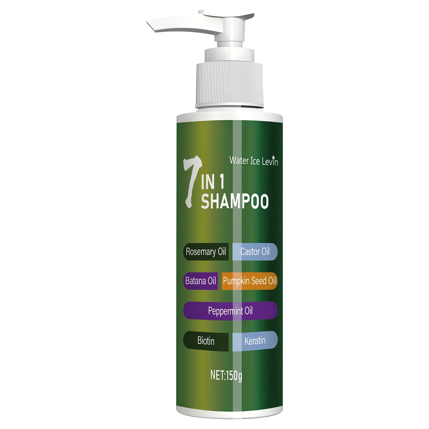 7-in-1 Rosemary Batana and Castor Oil Hair Shampoo 150g - 6