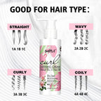 Goiple Chebe Hair Care Set Moisturizing Growth Oil and Curl Cream