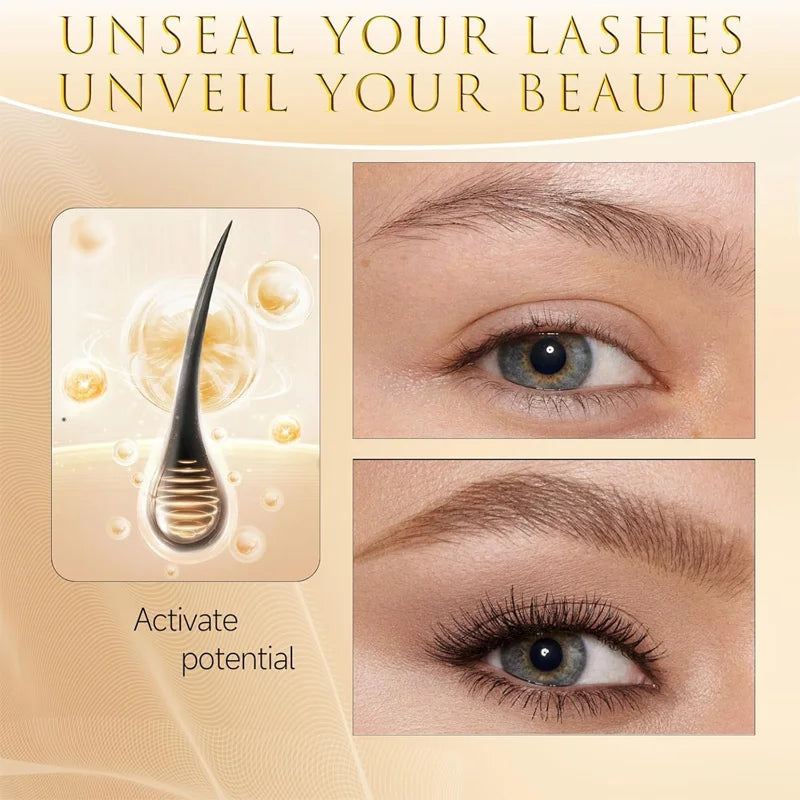 Eyelash Growth Serum Castor Oil Collagen Lash Enhancer Treatment