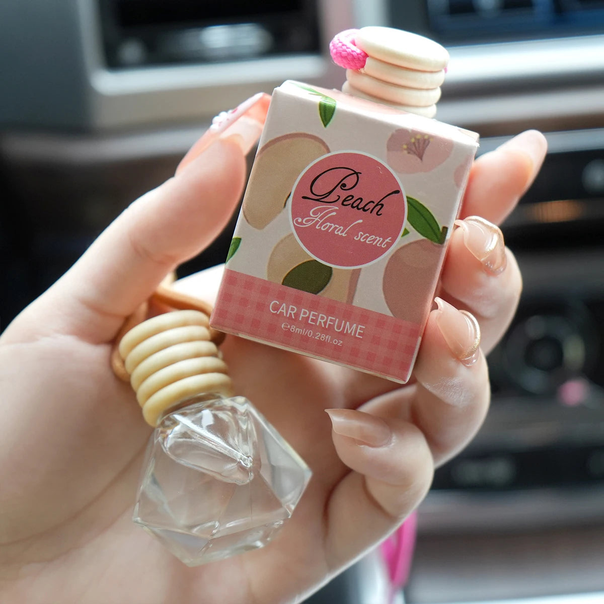 FORMBO Car Air Freshener Hanging Perfume Diffuser for Vehicle Odor