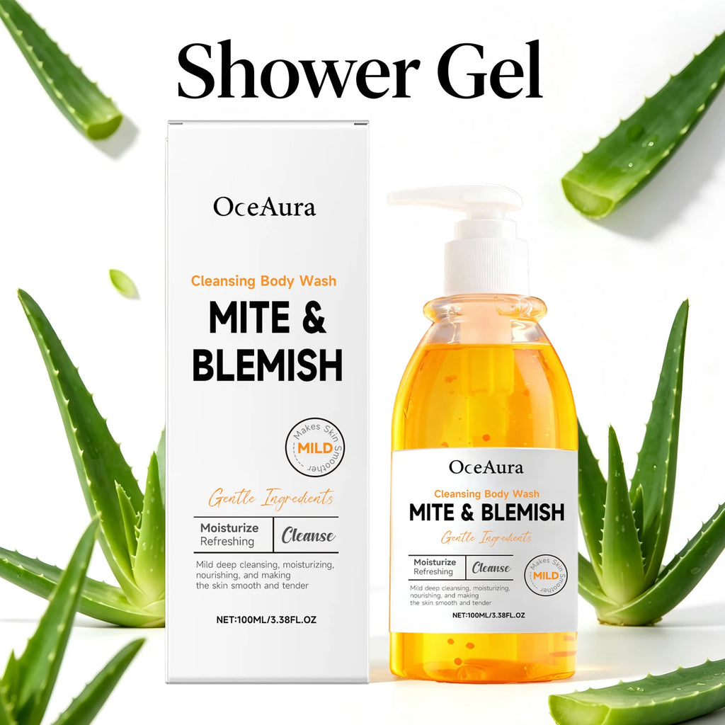 Anti-Mite and Acne Control Body Wash for Oily Skin