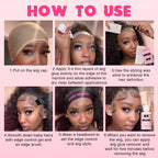 Goiple Lace Wig Glue Kit Hair Wax Stick and Remover Styling Set