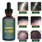 Pumpkin Seed & Rosemary Hair Oil - 10-in-1 Nourishing Scalp Treatment