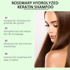 Rosemary Hydrolyzed Keratin Thickening and Moisturizing Hair Shampoo