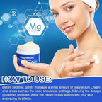 Magnesium Sleep Cream Muscle Relief and Skin Moisturizer