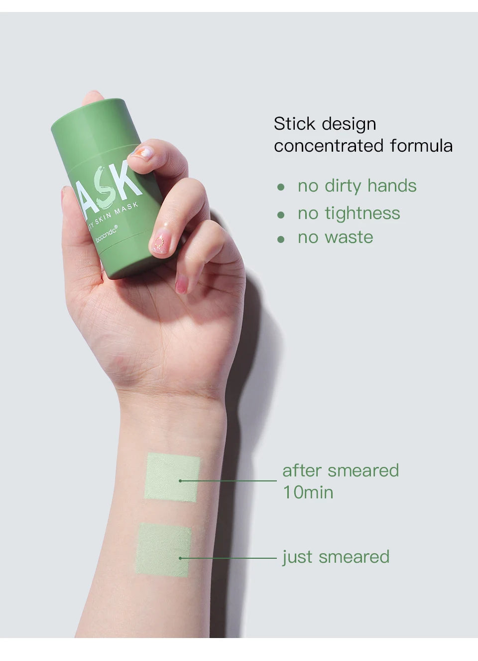 Green Tea Deep Cleansing Face Mask Stick