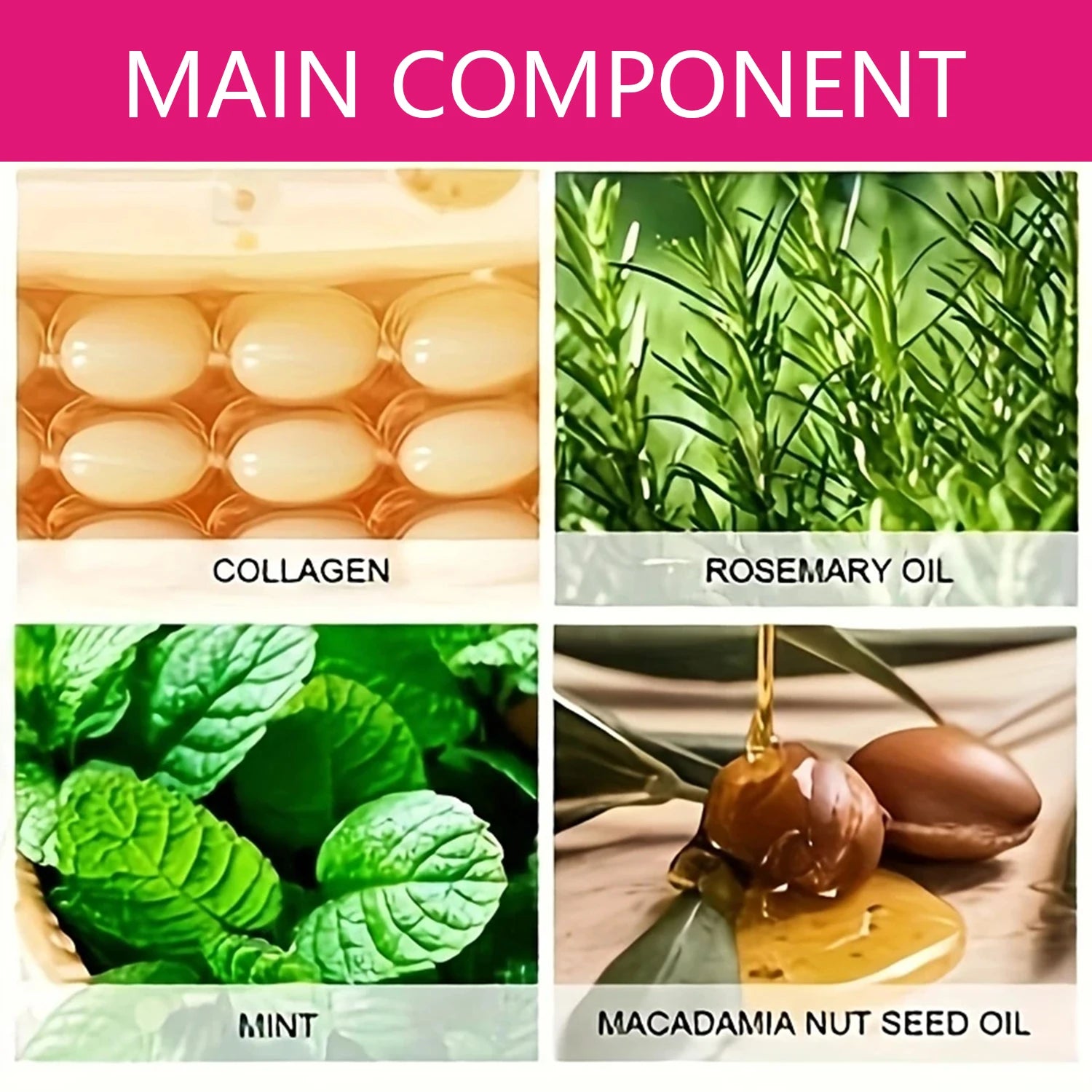 Deep Conditioning Hair Mask with Caffeine Ginseng and Vitamin E 100g - 3